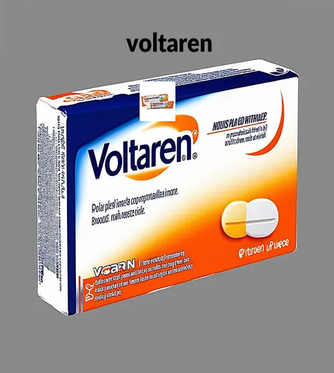 Voltaren serve prescrizione